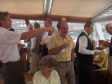 Cocktail-Empfang auf Dinner-Cruiser