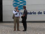 Vor deem Oceanario, VMA- Prsident U. Ness